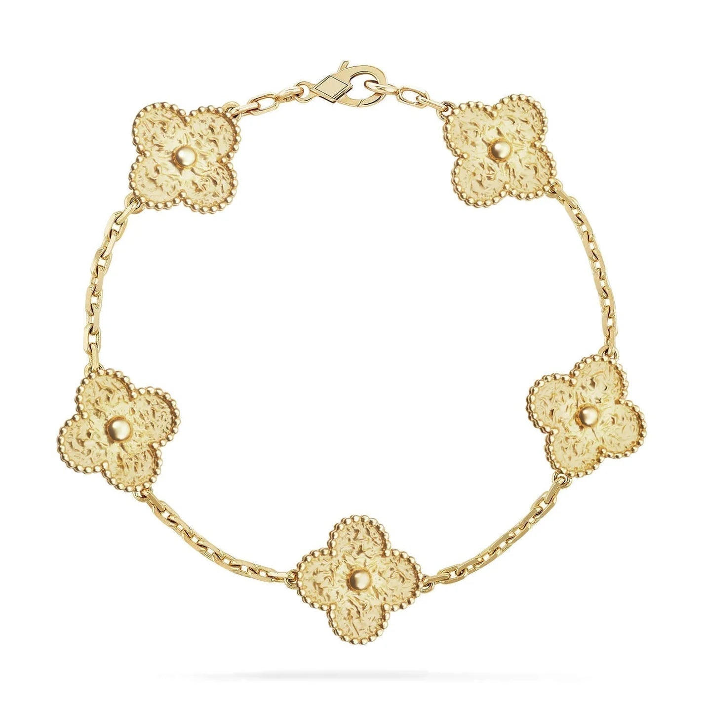 Clovers 5 Motifs Bronzing Bracelet