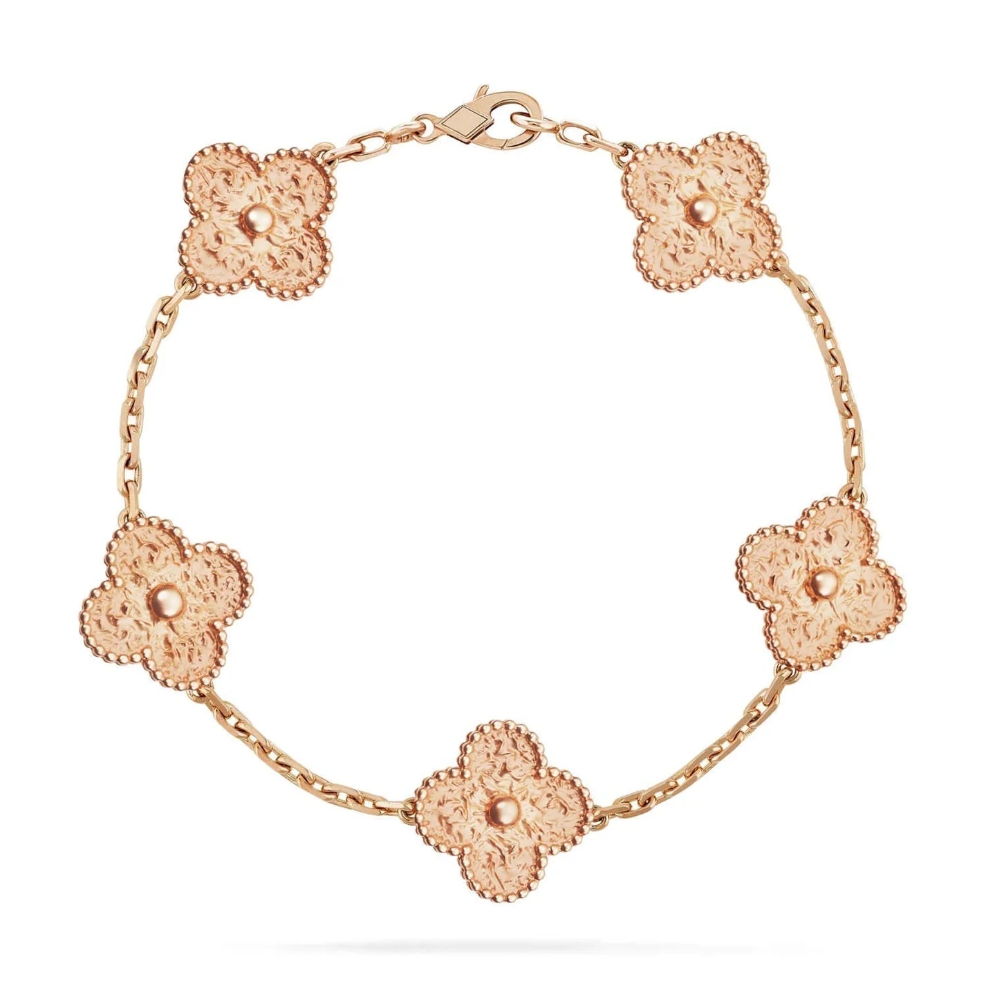 Clovers 5 Motifs Bronzing Bracelet