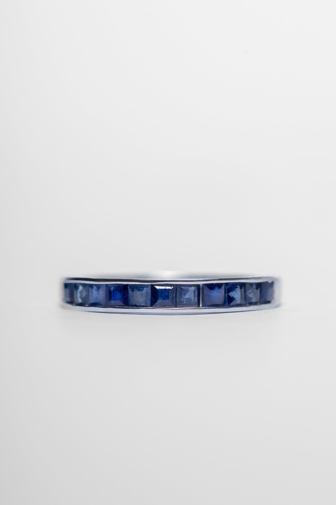 925 Sterling Silver Blue Sapphire Ring